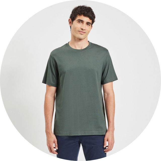 T-shirt manches longues bicolore pour hommes - Mode/Chemises et Hauts pour  Hommes - Merci Boutique