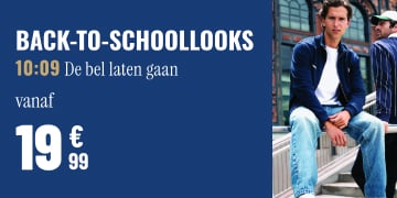 Back to schoollooks vanaf 19€99