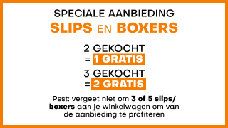 Vous êtes malin, offre spéciale caleçons & boxers. 2 achetées = 1 offert ou 3 achetées = 2 offerts