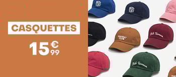 Casquette - 15€99