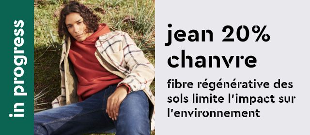 Jean 20% chanvre