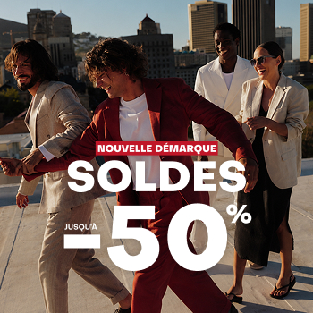 Soldes jusqu'à -50%*
