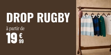 Collection Rugby - à partir de 19€99