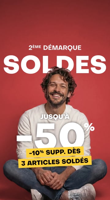 Soldes jusqu'à -50%*
