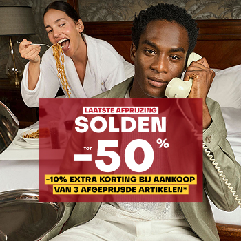 Soldes tot -50%*