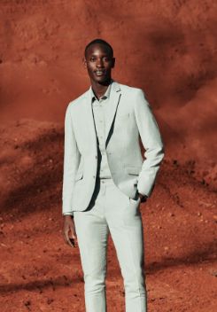 Look costume gris