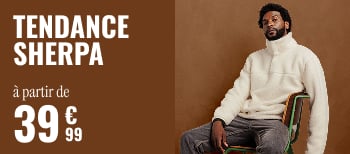 Tendance Sherpa à partir de 39€99