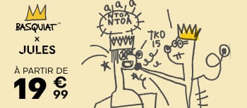 Collection Exclusive Basquiat x Jules