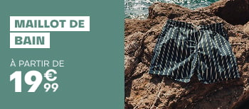 Maillot de bain à partir de 19€99