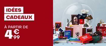 Idées cadeaux Noël à partir de 4€99