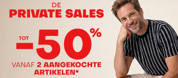 Private sales tot -50% vanaf 2 aangekochte artikelen*