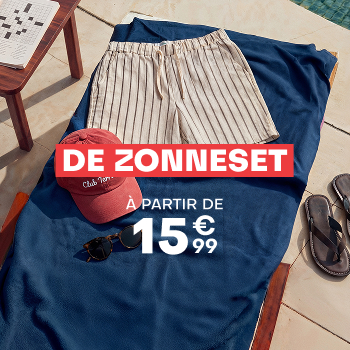 Het zonpakket vanaf 15€99