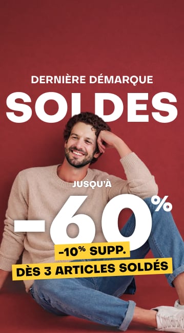 Soldes jusqu'à -50%*