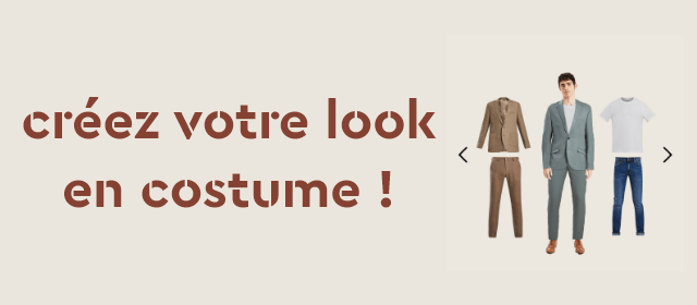 Créez votre look en costume !