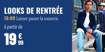 Look de rentrée : 10h09 Laisser passer la sonnerie