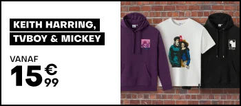 Keith Harring, TvBoy & Mickey vanaf 15€99