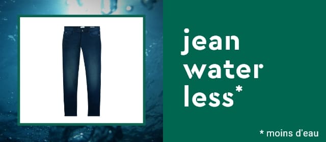 Jeans waterless