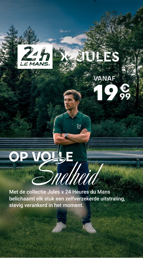 24H Le Mans x Jules — Op volle snelheid