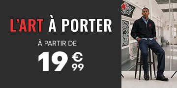 L'art à porter à partir de 19€99