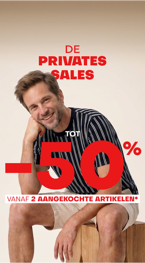 De privéverkopen - Tot -50% vanaf 2 gekochte artikelen