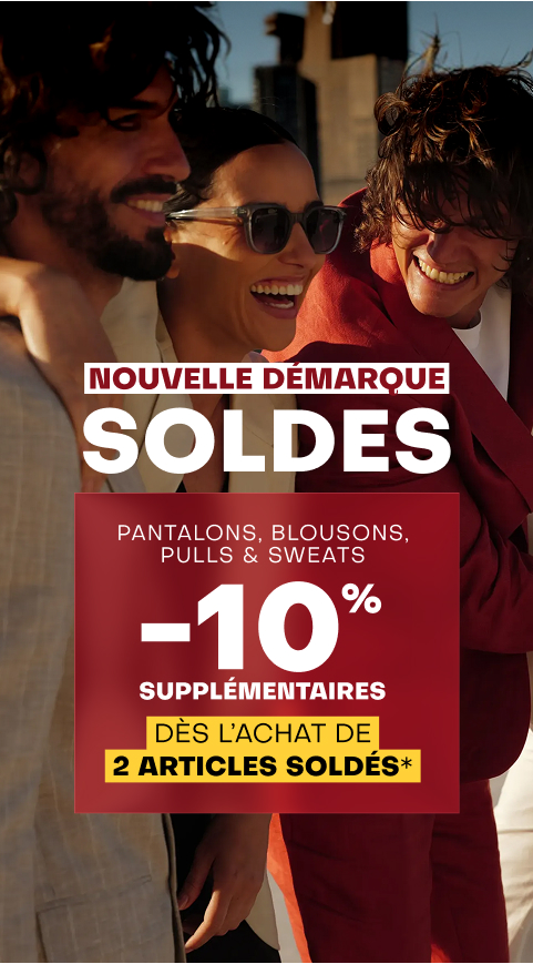 Les soldes jusqu'à -50%