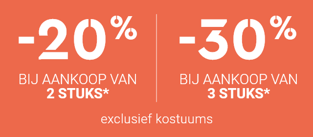 -10€ BIJ AANKOOP VAN EEN BOVEN + ONDERSTUK*