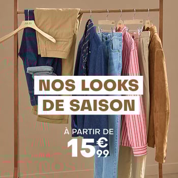 Nos looks de saison à partir de 15€99
