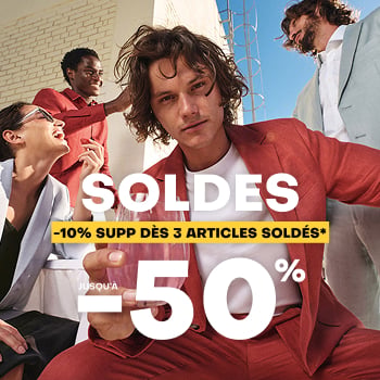 Soldes jusqu'à -50%*
