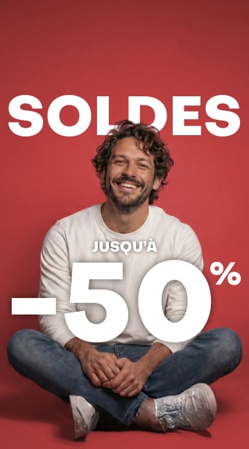 Soldes jusqu'à -50%*