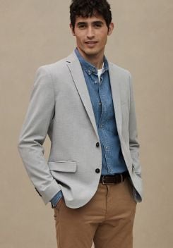 Grijs kostuum