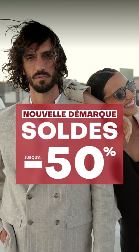 Les soldes jusqu'à -50%