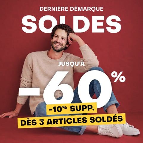 Soldes jusqu'à -50%