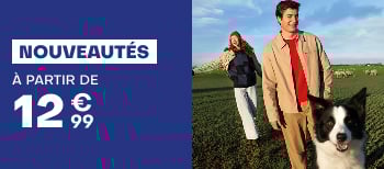 Nouveautés à partir de 12€99