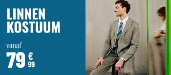 Linnen kostuum vanaf 79€99