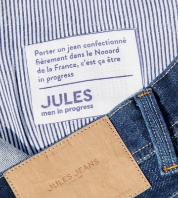 Représente le jean cinq-neuf
