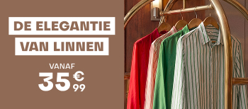De elegantie van linnen vanaf 39€99