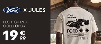 Les t-shirts GT40 à partir de 19€99