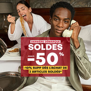 Soldes jusqu'à -50%*