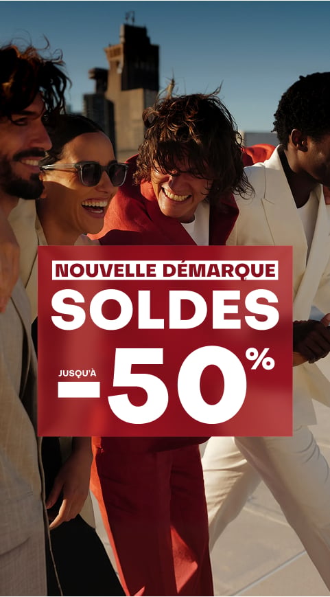 Les soldes jusqu'à -50%