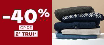 -40% sur le 2ème pull*