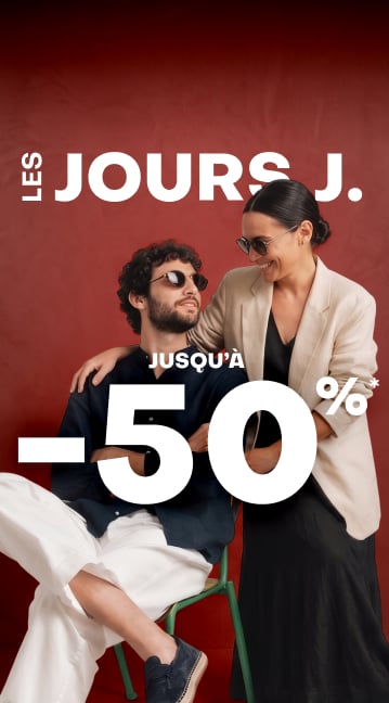 Les jours J. jusqu'à -50%