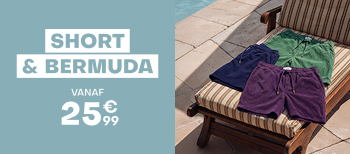Short & Bermuda vanaf 25€99