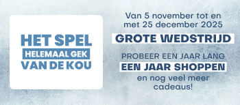 Get spel helemaal gek van de kou