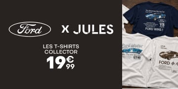  Ford x Jules - Les t-shirts collector à 19€99