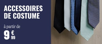 Accessoires des costumes à partir de 9€99