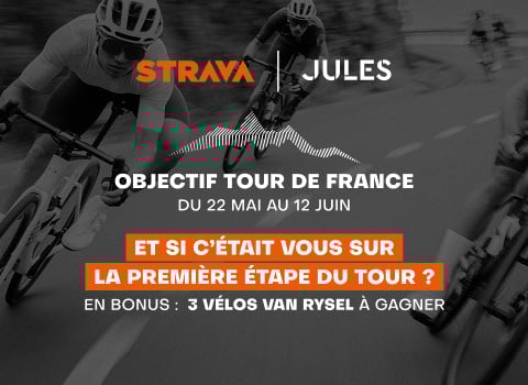 Objectif tour de France - 3 vélo Van Rysel à gagner*