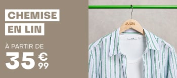Chemise en lin à partir de 35€99