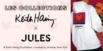 Avant-première web : Jules x Keith Haring - Collection Exclusive