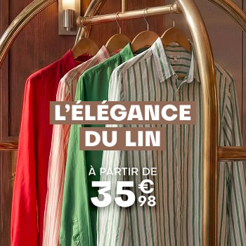 L'élégance du lin à partir de 39€99
