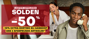 Solden tot -50%*